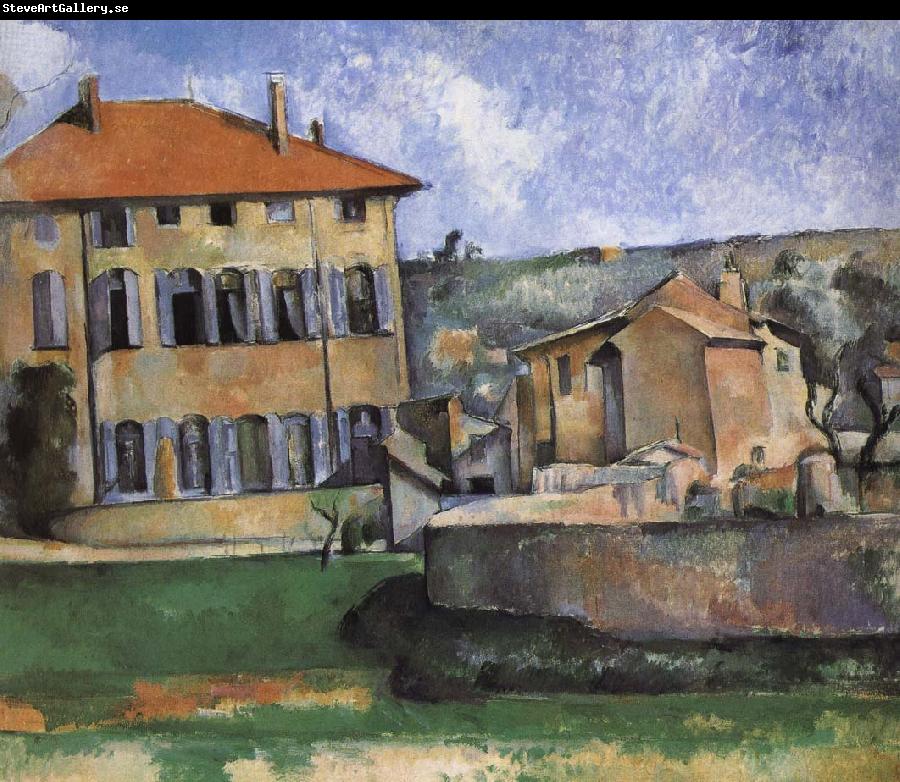Paul Cezanne farms and housing